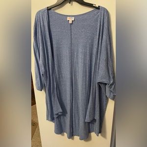 Lularoe Blue Aurora Kimono